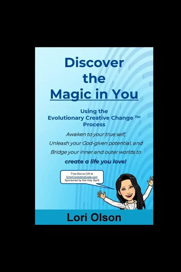 Discover the Magic in You by Lori Arzaga — self-discovery book for God-aligned personal transformation